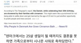 덴마크에서 25세까지 결혼을 못하면???